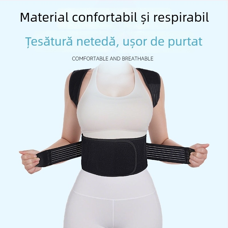 Centură corectare postură pentru spate, talie și umeri cu susținere lombară (Brand: Mount Everest; Material: Altul; Pentru adulți; Categorie: Protecție talie)