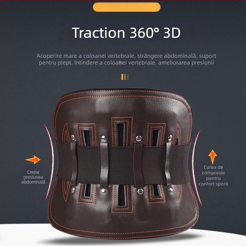 Centură de susținere lombară (Brand: Rhotaffy; Material: fibră de poliester; Parte protejată: talie; Categorie: Protecție talie; Scenarii: Echipamente de fitness, masaj pentru sănătate)