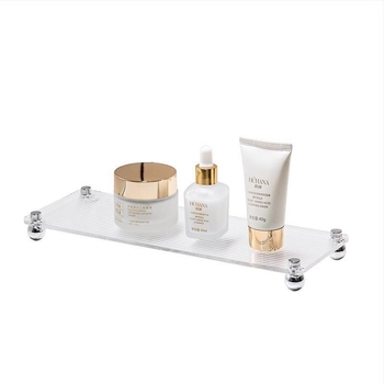 Raft de depozitare pentru chiuveta din plastic, un singur nivel, raft de baie pentru cosmetice, design modern
