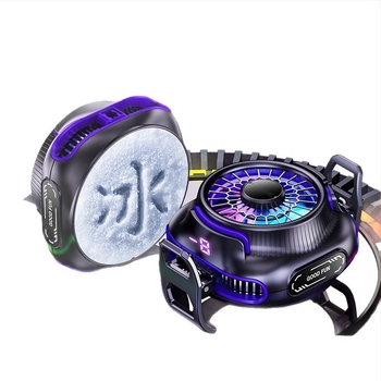 Răcitor magnetic pentru telefon, semiconductori dual-core, clip de spate, 125 g, 10W, interfață Type-C, ABS+metal, model N26