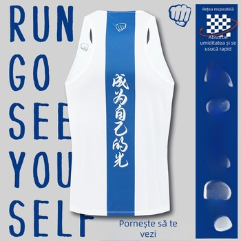 Vesta sport unisex pentru adulți, respirabilă din poliester