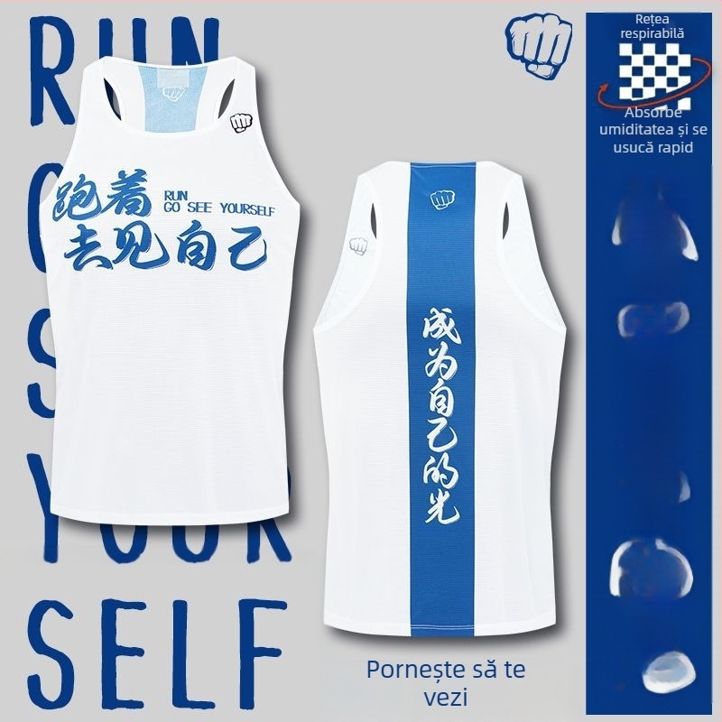 Vesta sport unisex pentru adulți, respirabilă din poliester