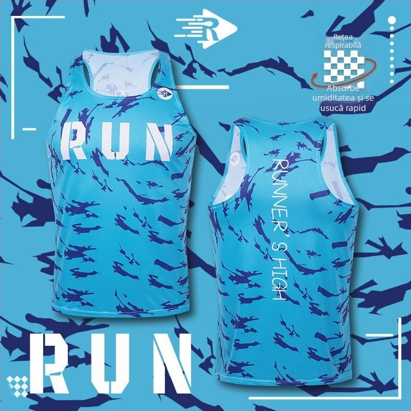 Vesta sport unisex pentru adulți, respirabilă din poliester