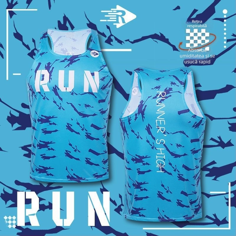 Vesta sport unisex pentru adulți, respirabilă din poliester