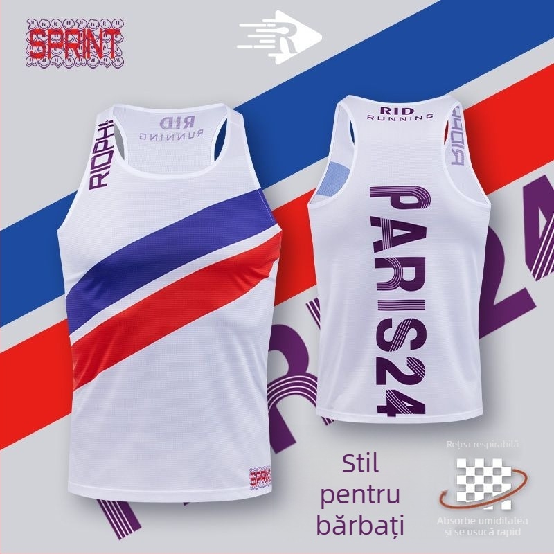 Vesta sport unisex pentru adulți, respirabilă din poliester