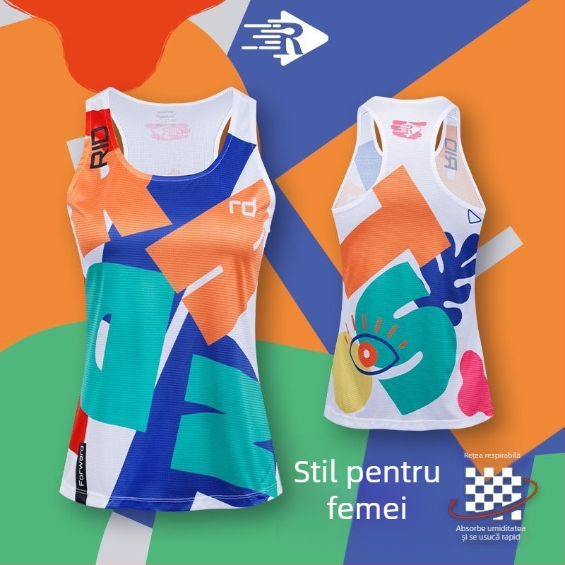 Vesta sport unisex pentru adulți, respirabilă din poliester