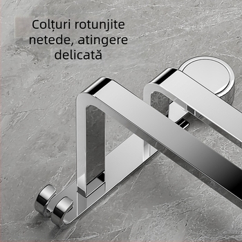 Raft pentru papuci și prosoape din oțel inoxidabil 304 - montaj fără găuri, Guangkai brand, personalizabil