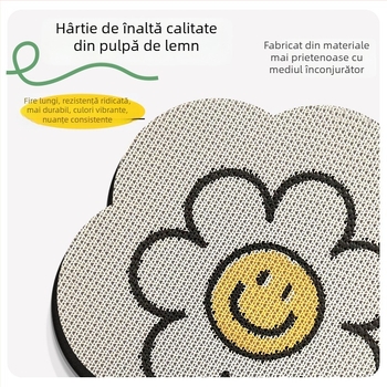 Placă de zgâriere pentru pisici montată pe perete — îngroșată, rezistentă la zgârieturi și uzură, acrilică