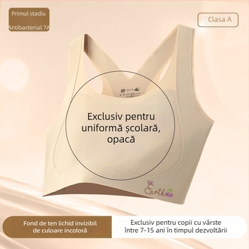 Sutien de dezvoltare pentru fete, primul stadiu, 8–12 ani, nailon/spandex 80/20, pentru toate sezoanele