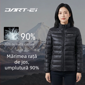 Liner termic din nailon ultraușor, pentru iarnă, croială slim-fit, protecție împotriva vântului și apei, țesătură subțire 101–120 g/m²