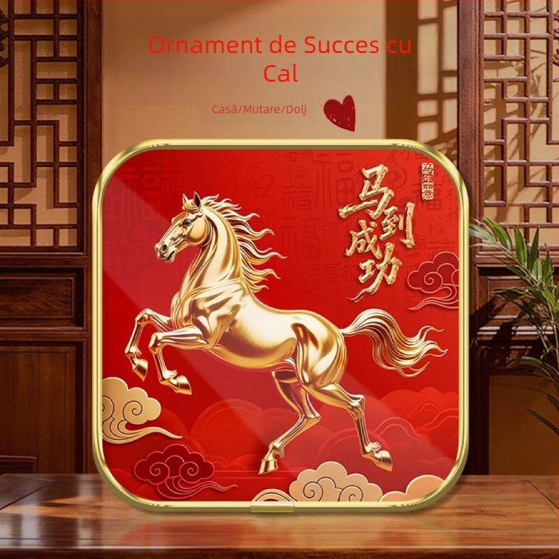 Tablou decorativ / Artă de perete – Panou unic, cu ramă, PP hârtie, Stil chinez modern.