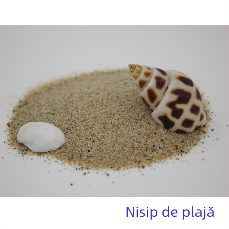 Pietre de peisaj pentru acvariu – nisip pentru fund cu bază din sticlă, pachet 25 kg, 250 g/buc, brand Huaying