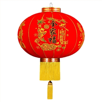 Felinar decorativ – pereche, material textură catifelată, formă rotundă, stil etnic, lucru manual