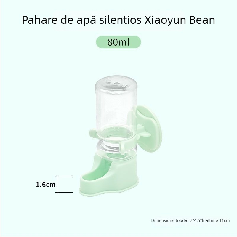 Dispenser de apă suspendat cu sifon silențios pentru animale de companie mici (Material: Altul; Origine: Altă; Import: Nu; Brand: Altă; Categoria: Alimentație pentru animale de companie)