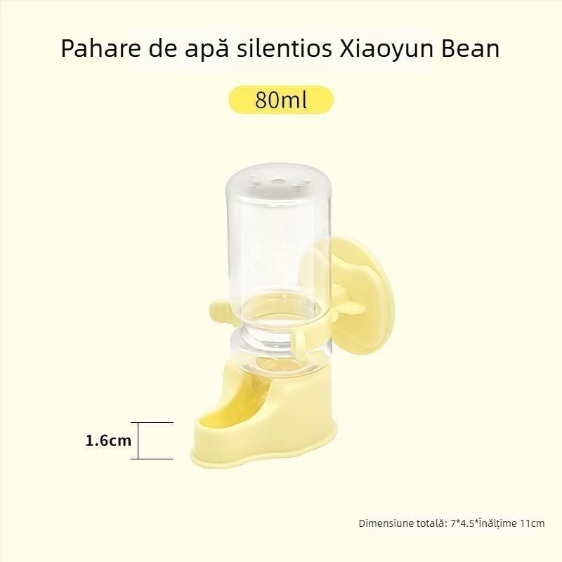 Dispenser de apă suspendat cu sifon silențios pentru animale de companie mici (Material: Altul; Origine: Altă; Import: Nu; Brand: Altă; Categoria: Alimentație pentru animale de companie)