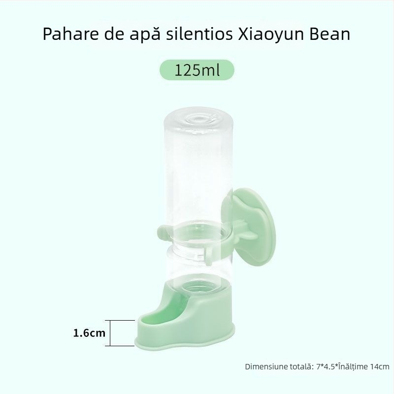 Dispenser de apă suspendat cu sifon silențios pentru animale de companie mici (Material: Altul; Origine: Altă; Import: Nu; Brand: Altă; Categoria: Alimentație pentru animale de companie)