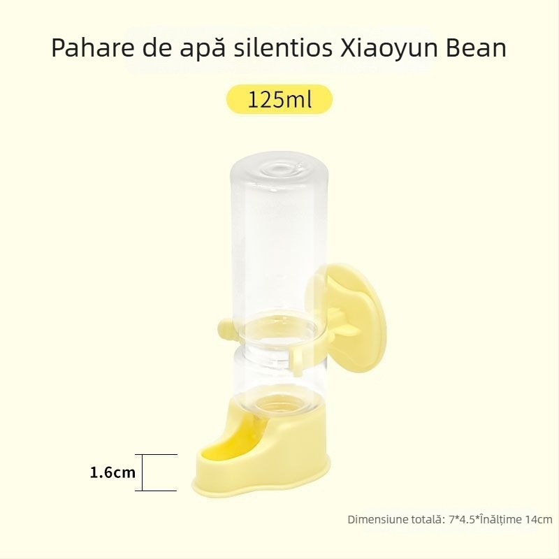 Dispenser de apă suspendat cu sifon silențios pentru animale de companie mici (Material: Altul; Origine: Altă; Import: Nu; Brand: Altă; Categoria: Alimentație pentru animale de companie)
