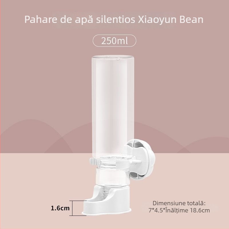 Dispenser de apă suspendat cu sifon silențios pentru animale de companie mici (Material: Altul; Origine: Altă; Import: Nu; Brand: Altă; Categoria: Alimentație pentru animale de companie)