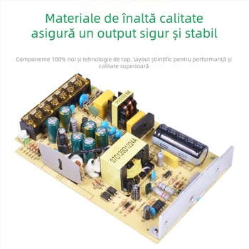 Wangma sursă de alimentare cu comutator, duală ieșire 12V/24V, 120W, intrare 85–264VAC / 120–370VDC