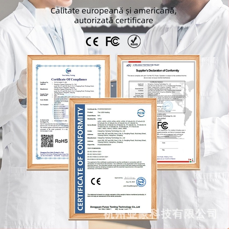 Cuvertură electrică USB, încălzire 5V cu tensiune joasă, 10W, fibră poliester, febory, pentru cămin și camping în mașină