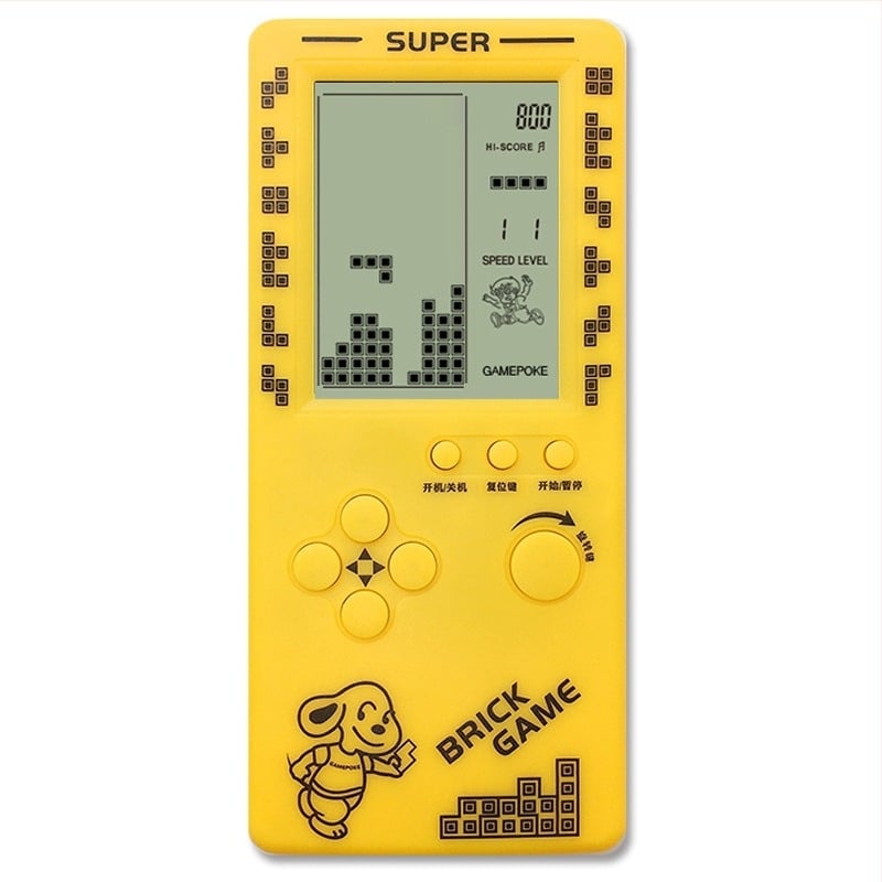 Consolă portabilă Tetris – nouă, pentru un singur jucător, 14+ ani, stil nostalgic retro.