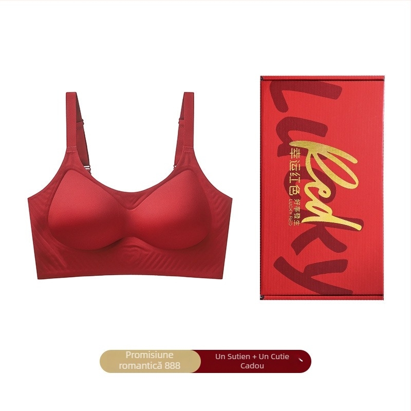 Set de lenjerie pentru femei fără cusături, cupa 3/4, cupă subțire modelată, fără inel de oțel, material: Nylon/Poliamidă 75%, închidere cu patru rânduri în spate