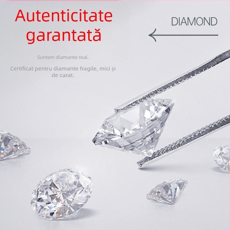 Inel de logodnă cu diamant crescut în laborator, IGI certificat, claritate VVS