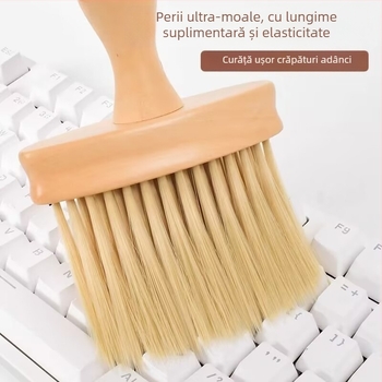 Perie de curățare pentru calculator, compatibilitate universală, model 0256, 63 g, material plastic