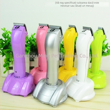 Lebi 327 Mașină de tuns electrică pentru animale – reîncărcabilă pentru câini și pisici, lame din oțel inoxidabil