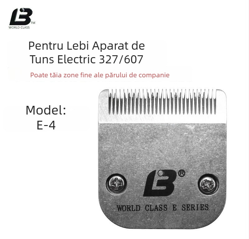 Lebi 327 Mașină de tuns electrică pentru animale – reîncărcabilă pentru câini și pisici, lame din oțel inoxidabil