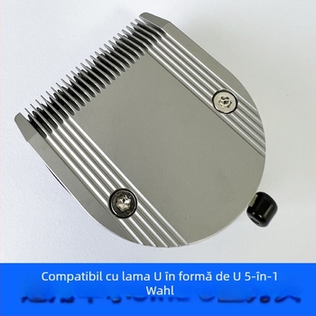 Set de accesorii pentru aparat electric de tuns câini, lamă reglabilă 5 în 1, oțel inoxidabil, 60 de piese