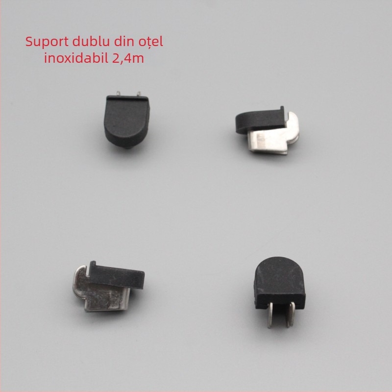 Stâlp în formă de A cu găuri transversale pentru dulapuri, aliaj oțel inoxidabil și aluminiu, turnare prin aliaj de aluminiu, model 002, Kaiqi Hardware