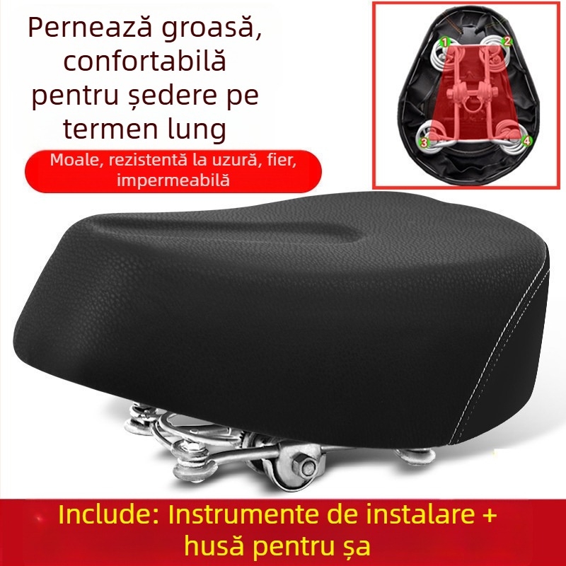 Perne pentru șa bicicletă electrică – impermeabilă, universală, mărită (Număr articol: de5naHcb; Model: Consultați serviciul pentru clienți; Tip: Altul; Importat: Nu)