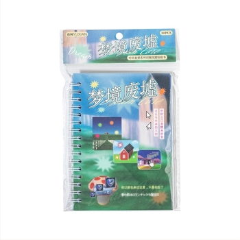 Leisurely carte cu autocolante, hârtie lucioasă, stil dream-core wind, pentru jurnal și decorarea huselor de telefon, colaj Guka, cod de fabricație 40124437111