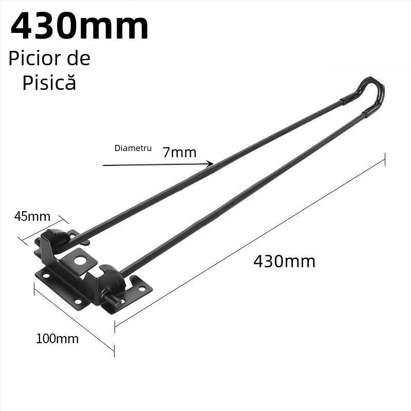 Picioare de masă pliabile, din fier, stil modern minimalist, Chengjinpeng Hardware, finisaj emailat copt