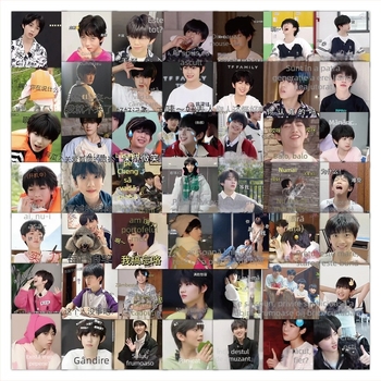 Set autocolante Rucheng, 63 foi, stil drăguț, imprimat, autoadeziv