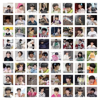 Set autocolante Rucheng, 63 foi, stil drăguț, imprimat, autoadeziv