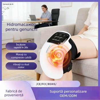 ST-1101 Masaj pentru genunchi: fără fir, terapie prin căldură cu infraroșu, masaj multipunct, atingere asemănătoare cu mâna, terapie prin căldură pe mai multe niveluri