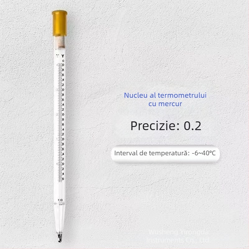 Termometru pentru apă de mare cu corp din plastic/ oțel inoxidabil și manșon protector – termometru plutitor pentru acvacultură, Codul produsului 150, Clasă superioară