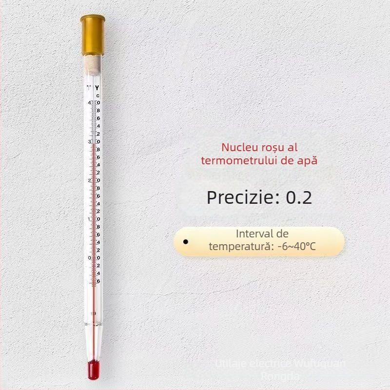 Termometru pentru apă de mare cu corp din plastic/ oțel inoxidabil și manșon protector – termometru plutitor pentru acvacultură, Codul produsului 150, Clasă superioară