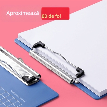 Mapă A4 cu clips pentru documente – suport de scriere pe birou pentru partituri muzicale (model C1085, material PP, cadou de afaceri)