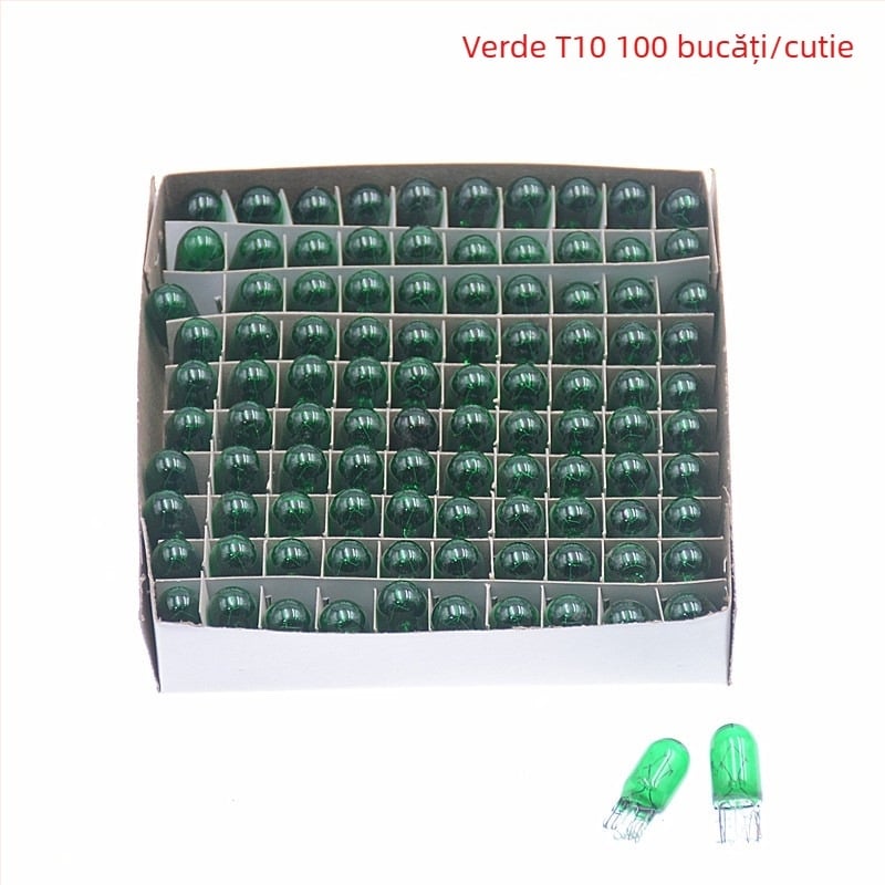 Lampă de instrumente auto, model T10, 12V, 5W