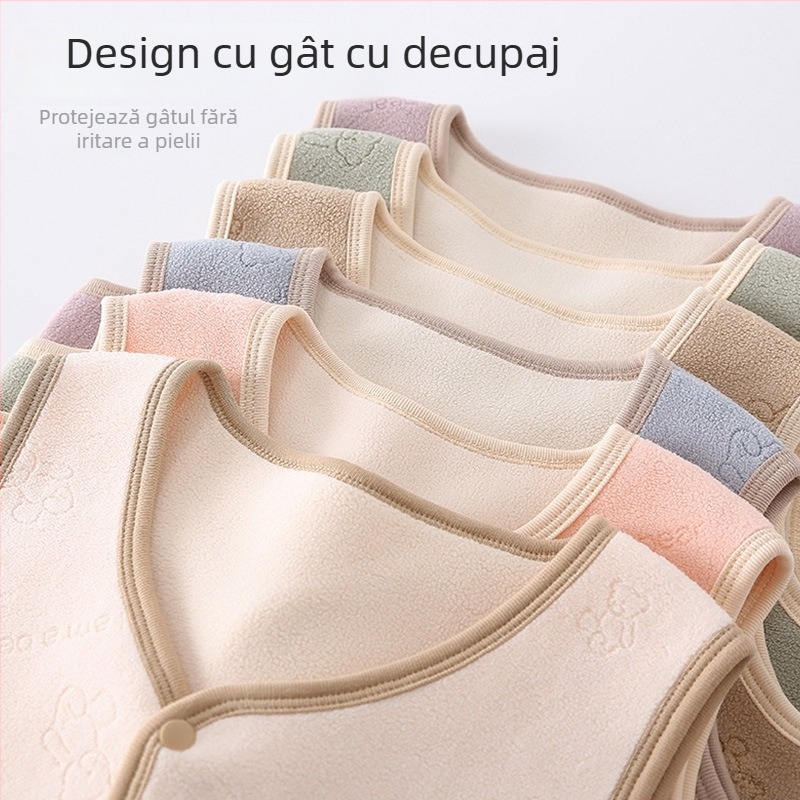 Vestă pentru copii din bumbac–poliesters, stil cardigan, imprimeu desene animate, toamnă, pentru fete 3–8 ani