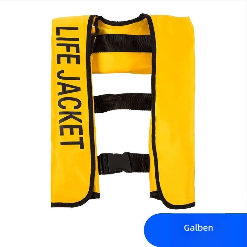 Vesta automată de salvare gonflabilă Yasian pentru adulți, portabilă, flotabilitate înaltă, îmbrăcăminte de lucru marină, model CY-150N