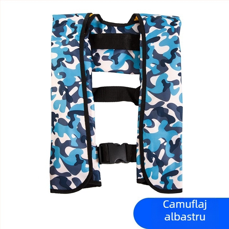 Vesta automată de salvare gonflabilă Yasian pentru adulți, portabilă, flotabilitate înaltă, îmbrăcăminte de lucru marină, model CY-150N