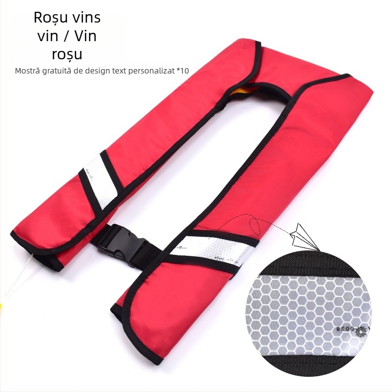 Vesta automată de salvare gonflabilă Yasian pentru adulți, portabilă, flotabilitate înaltă, îmbrăcăminte de lucru marină, model CY-150N