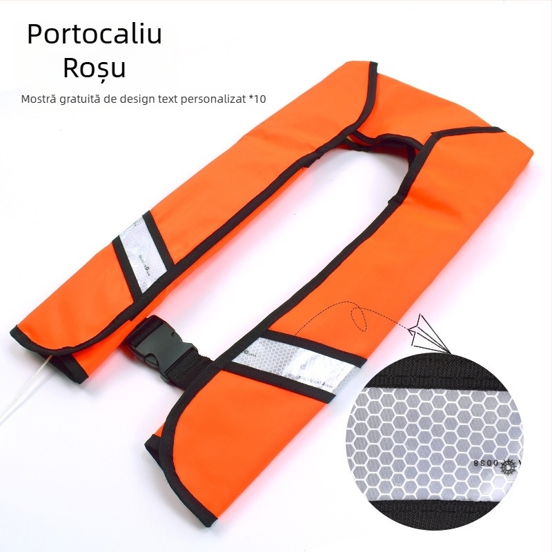 Vesta automată de salvare gonflabilă Yasian pentru adulți, portabilă, flotabilitate înaltă, îmbrăcăminte de lucru marină, model CY-150N