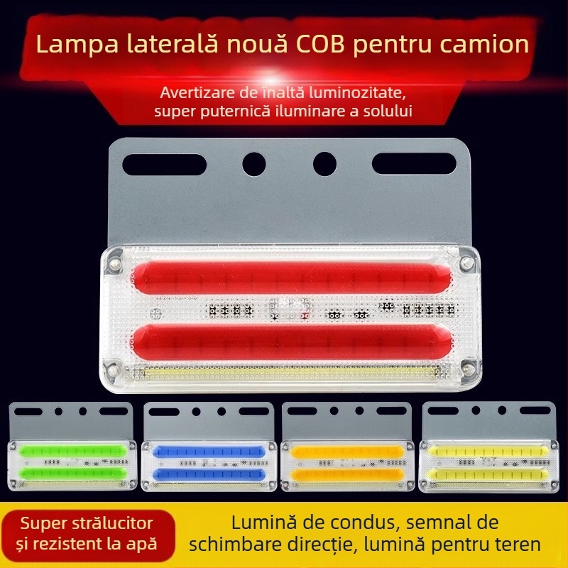 Lampa laterală LED pentru camion, model L6, 24V