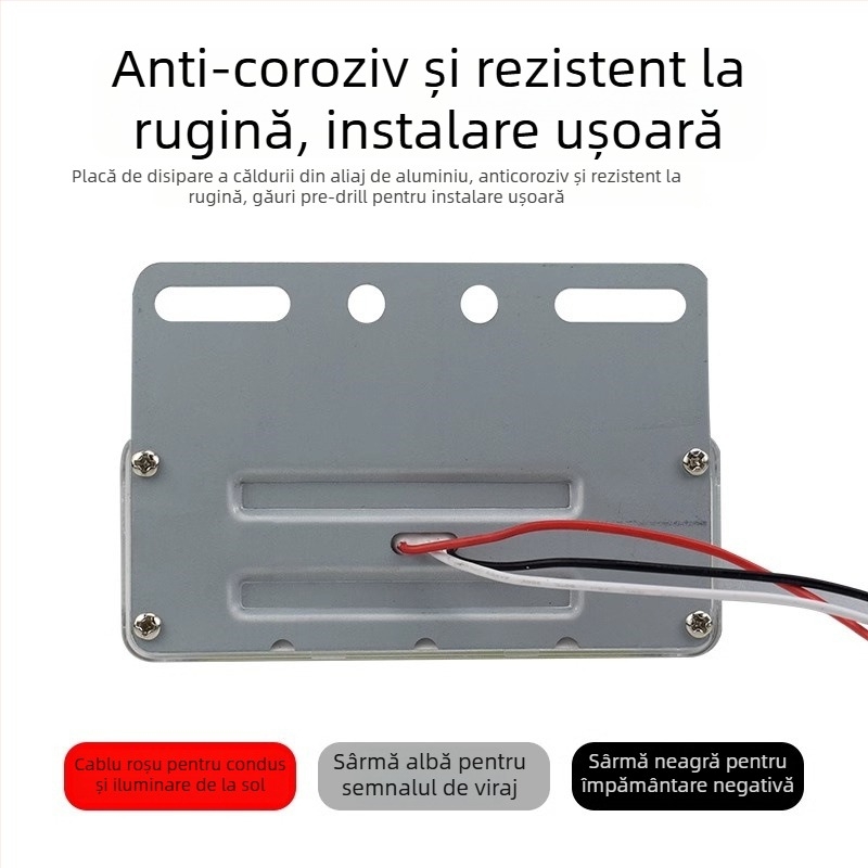 Lampa laterală LED pentru camion, model L6, 24V