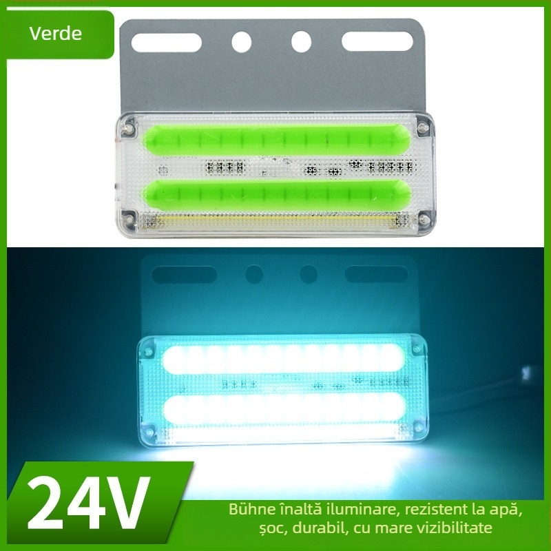 Lampa laterală LED pentru camion, model L6, 24V